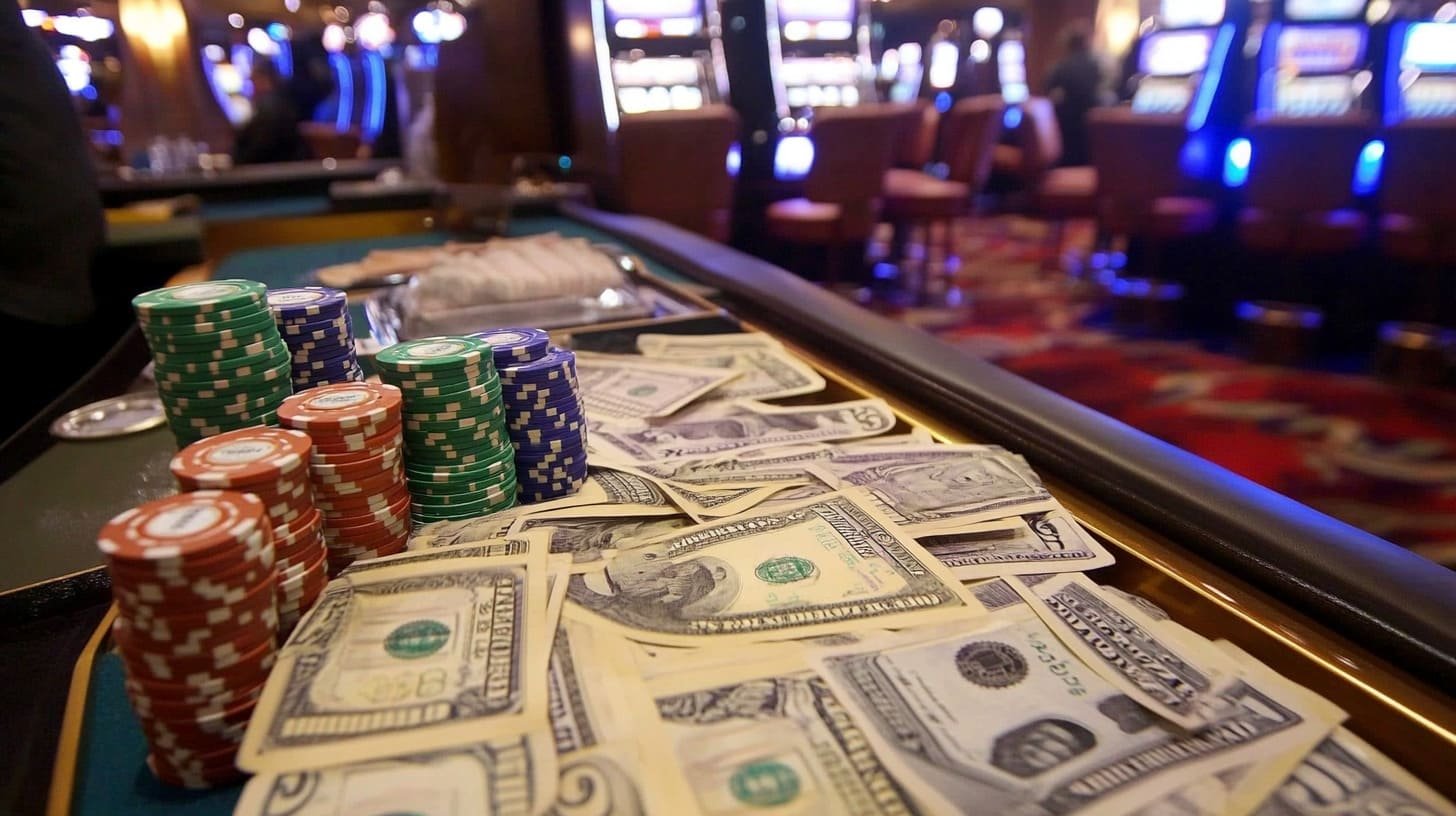 Ilustrasi layar perangkat menampilkan situs winslots8 dengan berbagai permainan sports betting dan kasino